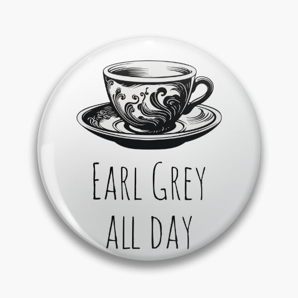 Item preview, Earl Grey Tea all day Aesthetic Drawing designed and sold by Samanthi007.