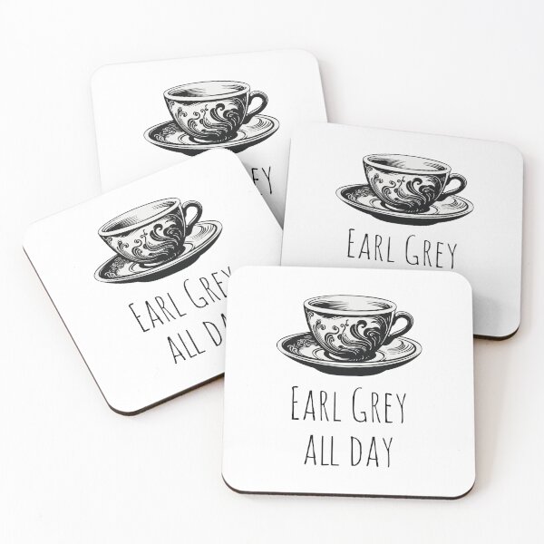 Item preview, Earl Grey Tea all day Aesthetic Drawing designed and sold by Samanthi007.