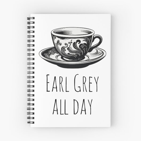 Item preview, Earl Grey Tea all day Aesthetic Drawing designed and sold by Samanthi007.