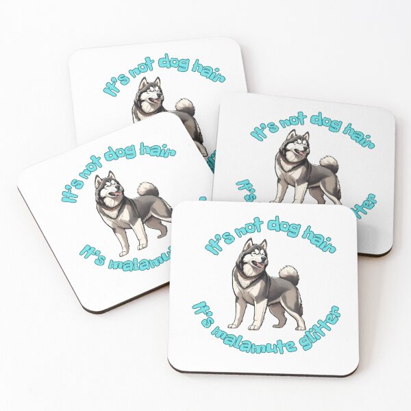 Item preview, Alaskan Malamute Dog Mom It's Not Dog Hair It's Alaskan Malamute Glitter designed and sold by GoodyPaws.