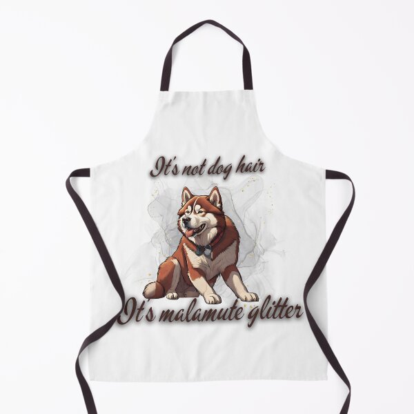 Item preview, laskan Malamute Dog Mom It's Not Dog Hair It's Alaskan Malamute Glitter designed and sold by GoodyPaws.