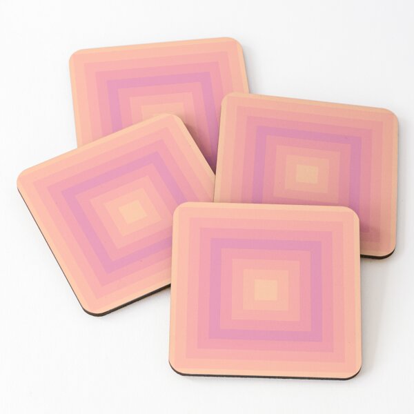 Item preview, Peach Fuzz Aurora Pink Abstract Pattern designed and sold by PatternSalad.