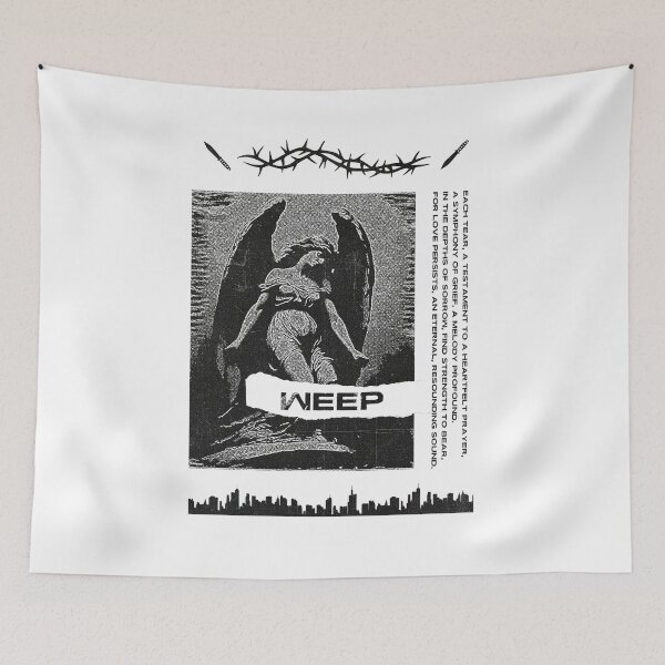 Item preview, Weep Angel Brutalism Y2K Aesthetic designed and sold by PVSKI.