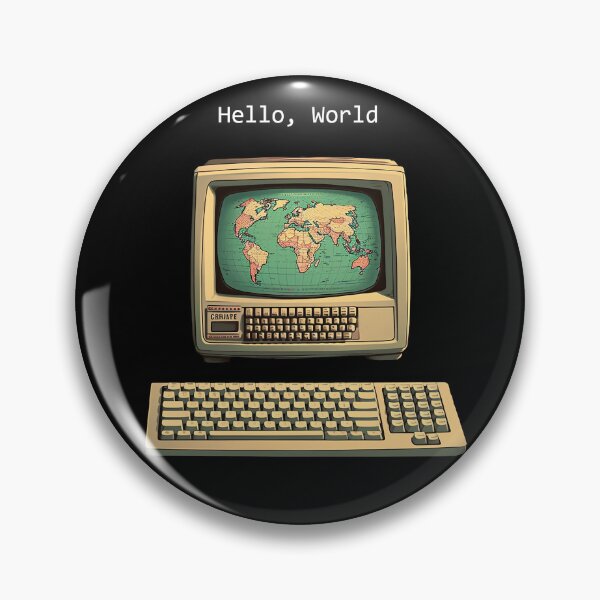 Item preview, Hello, World designed and sold by The-Hoff-Shop.