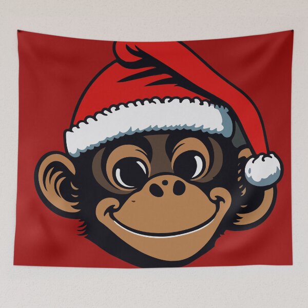 Item preview, Christmas Monkey designed and sold by Asotshop.