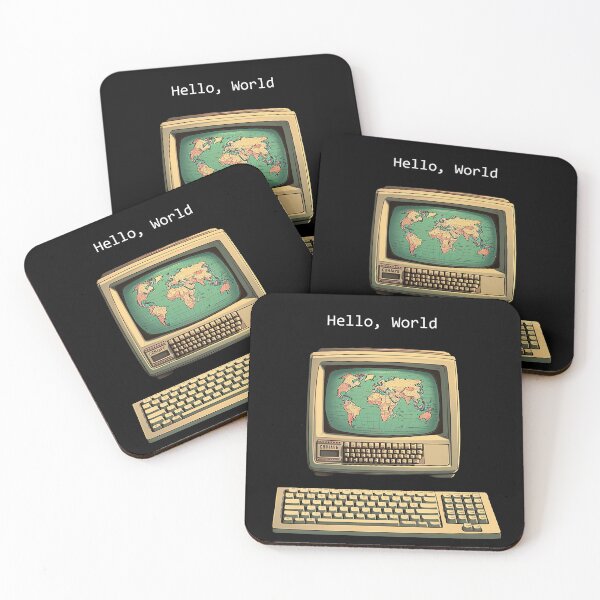 Item preview, Hello, World designed and sold by The-Hoff-Shop.