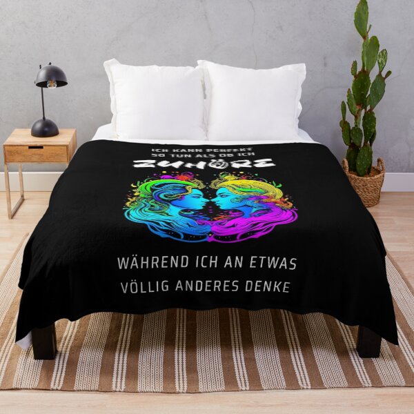 Artikelvorschau, Ich kann perfekt so tun als ob ich zuhöre während ich an etwas völlig anderes denke. Spruch auf Deutsch - lustig entworfen und verkauft von Pflugart.