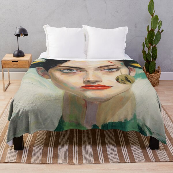 Item preview, "Blue-Green Reverie" by Dr. Magdalena Laabs designed and sold by LaabsArtGallery.