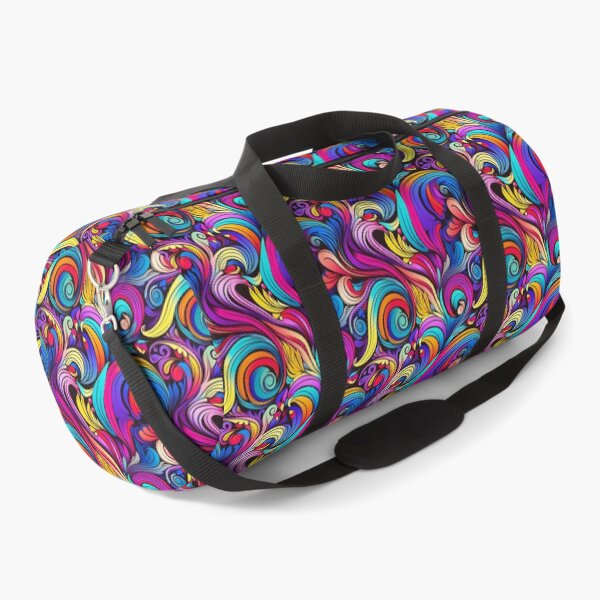 Item preview, Colorful flowers motif - Flower power - psychedelic patterns designed and sold by mliotard.