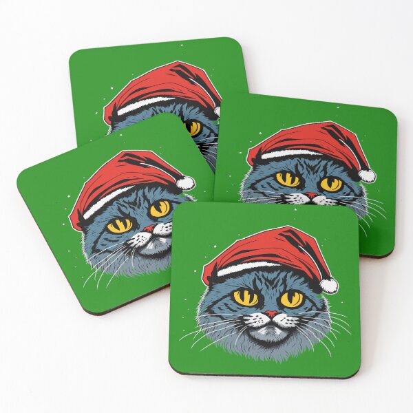 Aperçu de l'œuvre Chat de Noël créée et vendue par Asotshop.