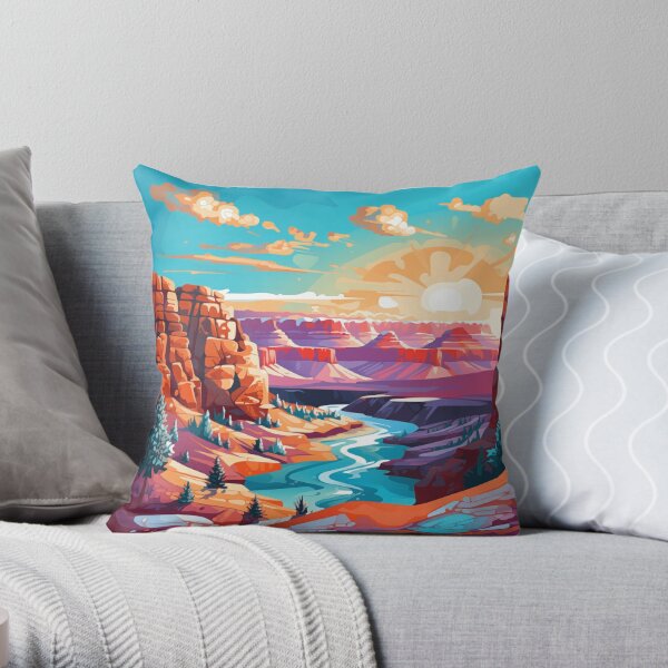 Designart 'White Waves Kissing Beach Sand' Seashore Throw Pillow