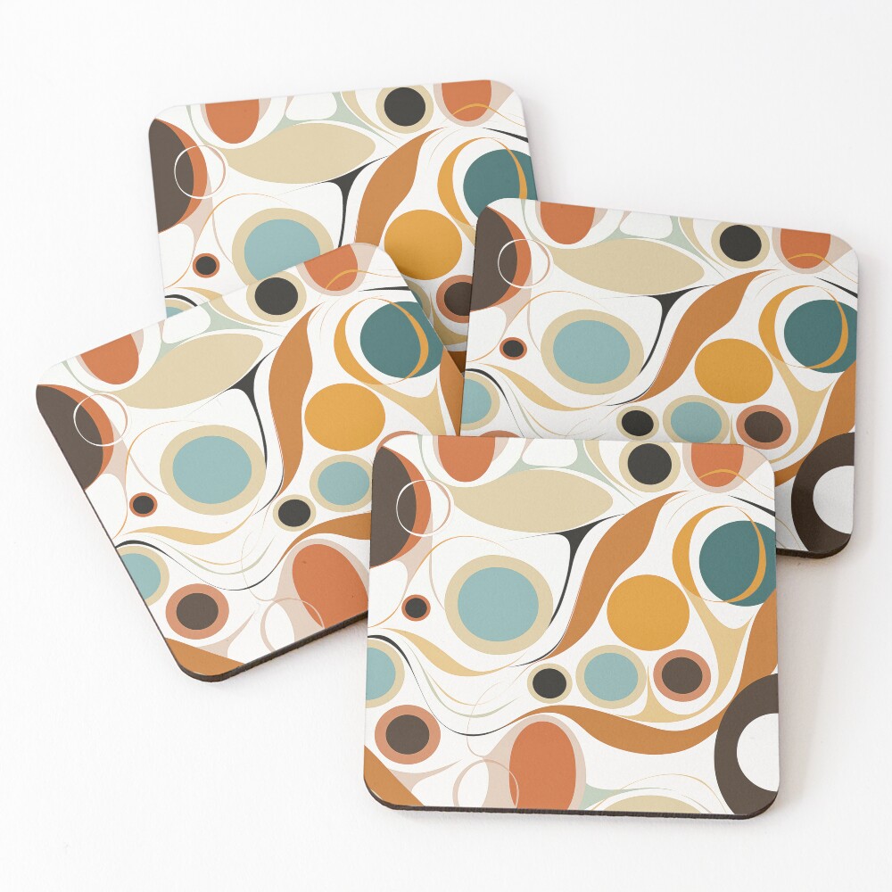 Item preview, Coasters (Set of 4) designed and sold by ColorsAndStyle.