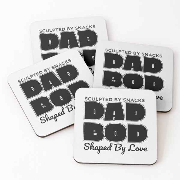 Item preview, Dad Bod Sculpted By Snacks Shaped By Love designed and sold by Daqomm.