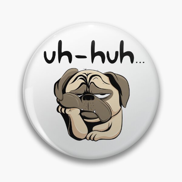Item preview, bored pug designed and sold by KrustyKrafty.