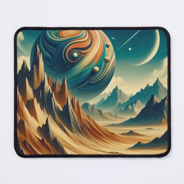 Item preview, A Surreal Interplanetary Landscape designed and sold by The Drewbs at Skipton Studioz.