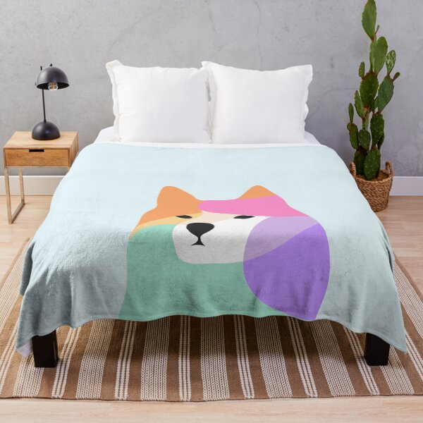 Item preview, Funny Shiba Inu Cartoon Illustration designed and sold by TheHellSong.