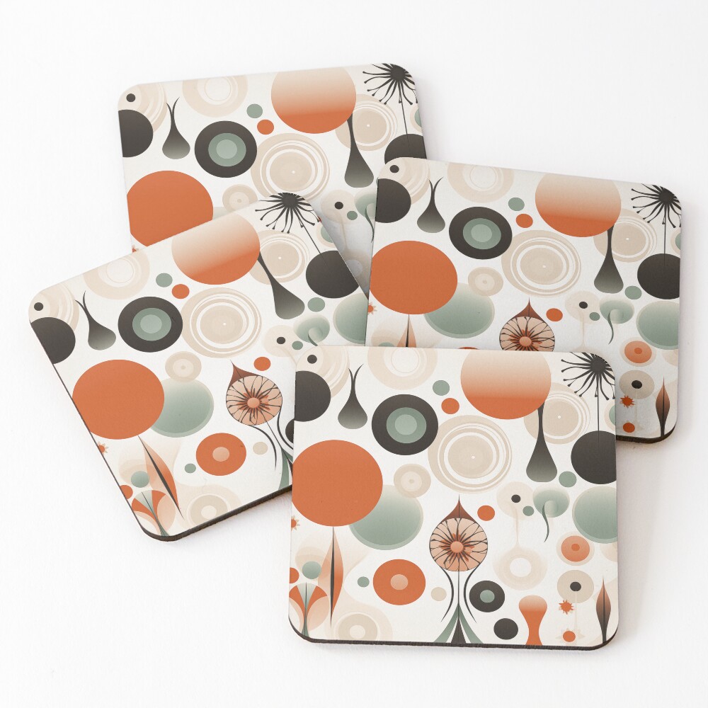 Item preview, Coasters (Set of 4) designed and sold by ColorsAndStyle.