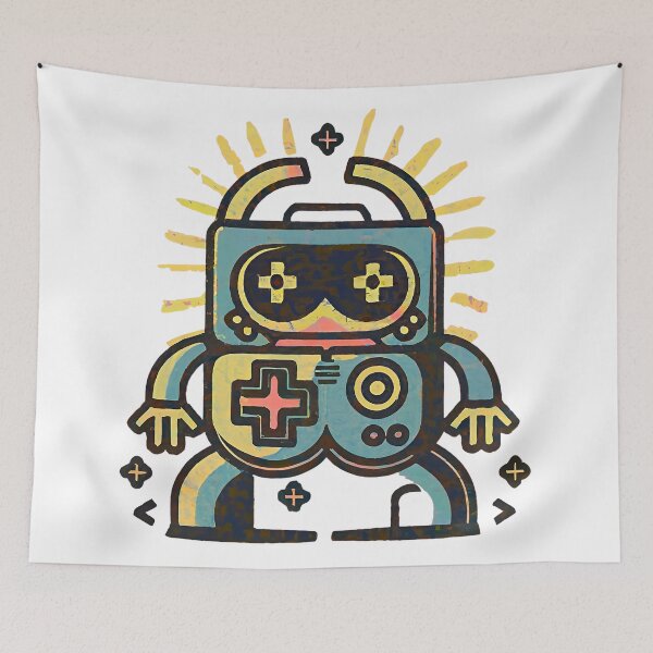 Item preview, Retrobot designed and sold by MellaTee.