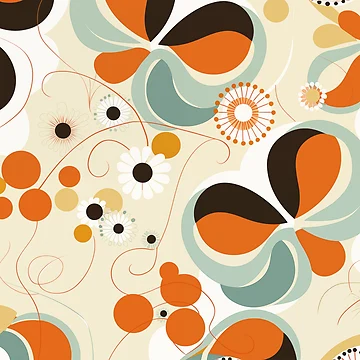 Artwork thumbnail, 60s Pattern by ColorsAndStyle