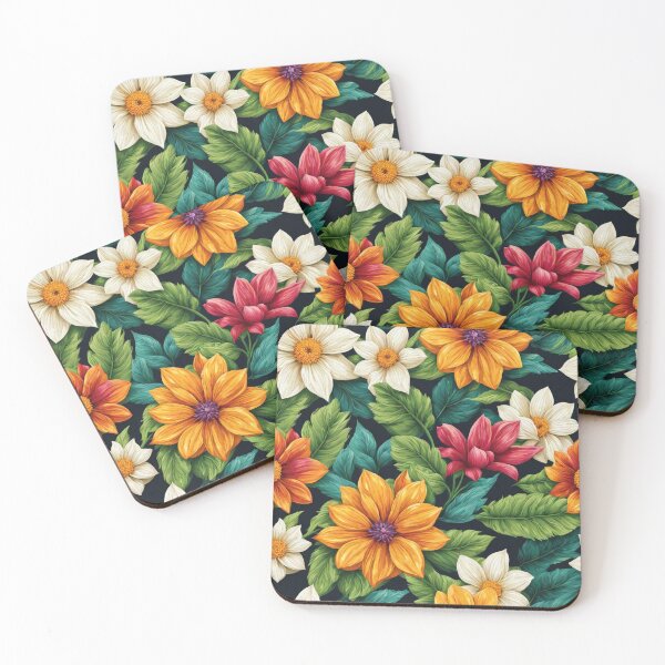 Item preview, wild flowers pattern designed and sold by aipaint.