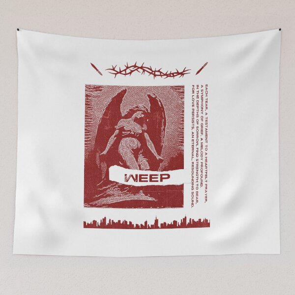 Item preview, Weep Angel Brutalism Y2K Aesthetic designed and sold by PVSKI.