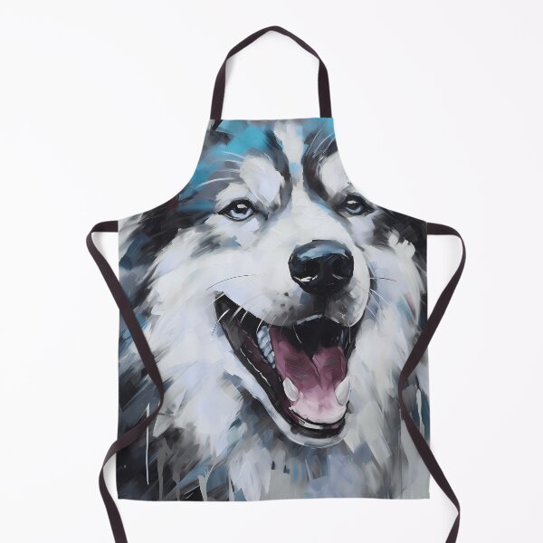 Item preview, Cute alaskan malamute dog breed painting designed and sold by NBSStore.
