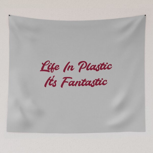 Item preview, Life in Plastic, burgundy designed and sold by perezzzoso.