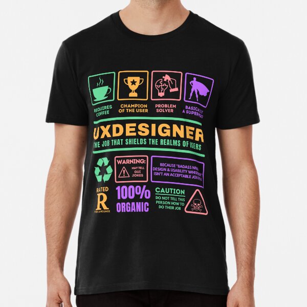 Item preview, You Are Not The User - UX Designer designed and sold by Kdramasaddict.