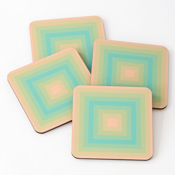 Item preview, Peach Fuzz Bermuda Abstract Pattern designed and sold by PatternSalad.