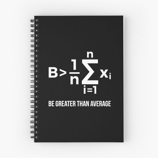 Item preview, Be Greater Than Average Math Joke Funny Math Teacher T Shirt designed and sold by  Srdjan Stanisic.
