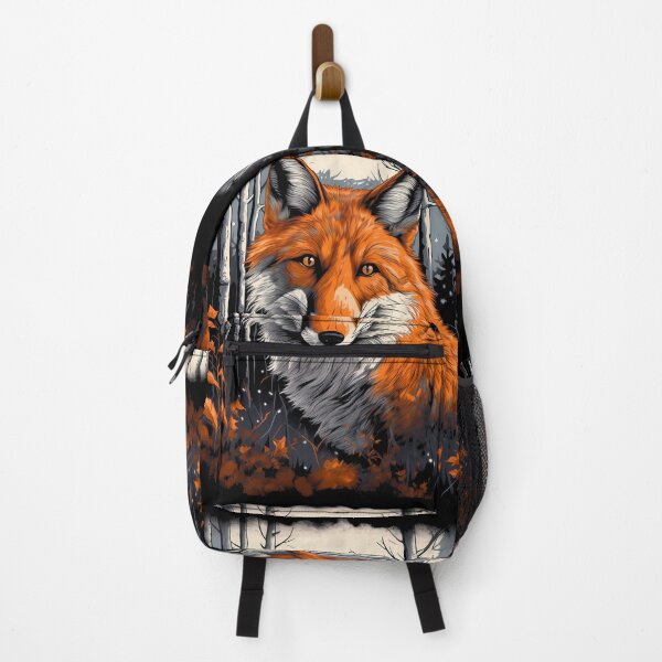 Item preview, Orange fox in nature illustration designed and sold by NBSStore.
