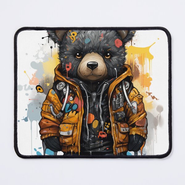 Item preview, Doudou the Bear in the Urban Maze designed and sold by ObjCrea123.