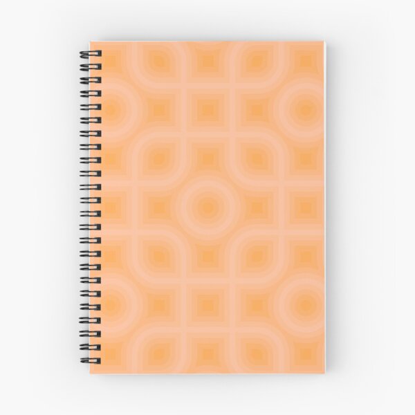 Item preview, Blazing Orange Peach Fuzz Abstract Pattern designed and sold by PatternSalad.
