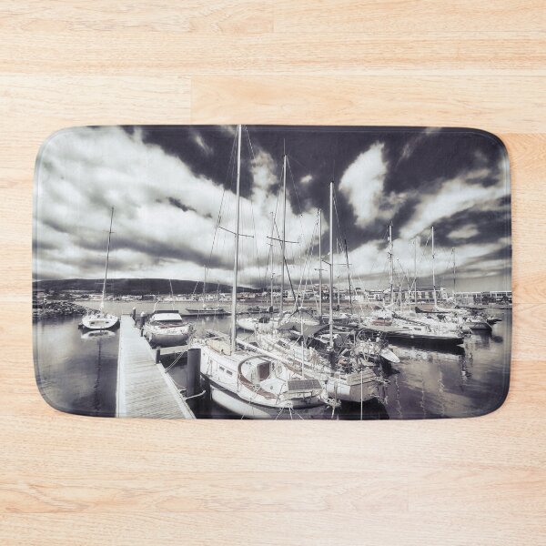 Item preview, Sailing Boats Moored at the Marina Dock designed and sold by Marco Sales.
