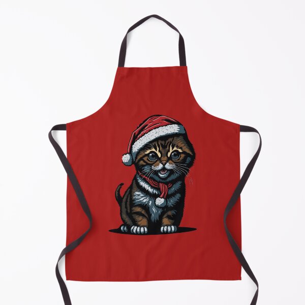 Aperçu de l'œuvre Chat de Noël créée et vendue par Asotshop.