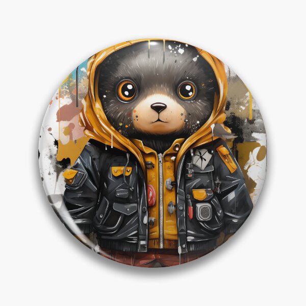 Item preview, The Teddy Bear, Witness of Bustling Streets designed and sold by ObjCrea123.