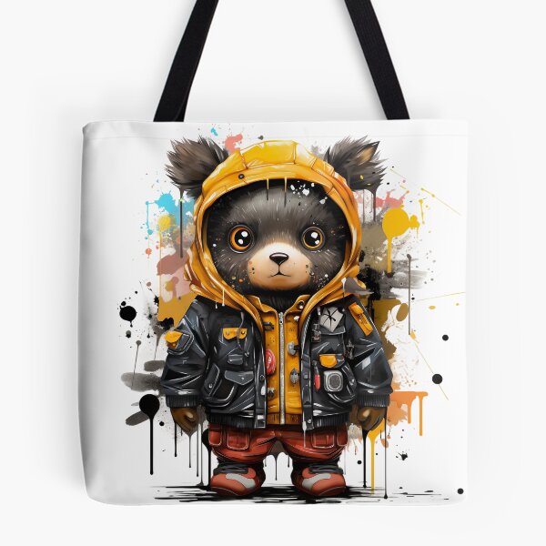 Item preview, The Teddy Bear, Witness of Bustling Streets designed and sold by ObjCrea123.