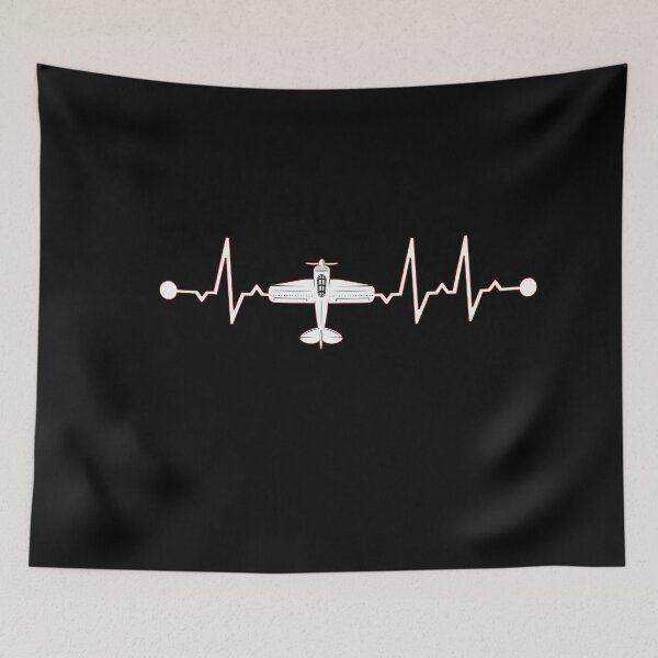 Item preview, Heartbeat in Flight: The Pilot-Plane Symphony designed and sold by momoworlddesign.