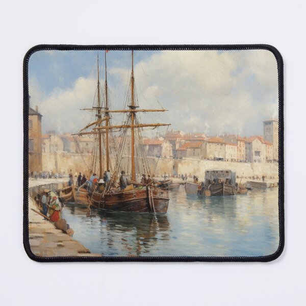 Item preview, Picturesque seaside scenery oil painting designed and sold by mliotard.