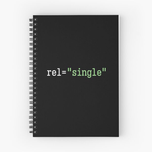 Item preview, Funny HTML Rel Single Attribute designed and sold by Geek Updated.