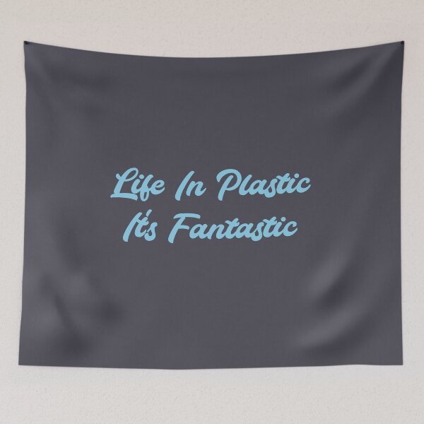 Item preview, Life in Plastic, blue designed and sold by perezzzoso.