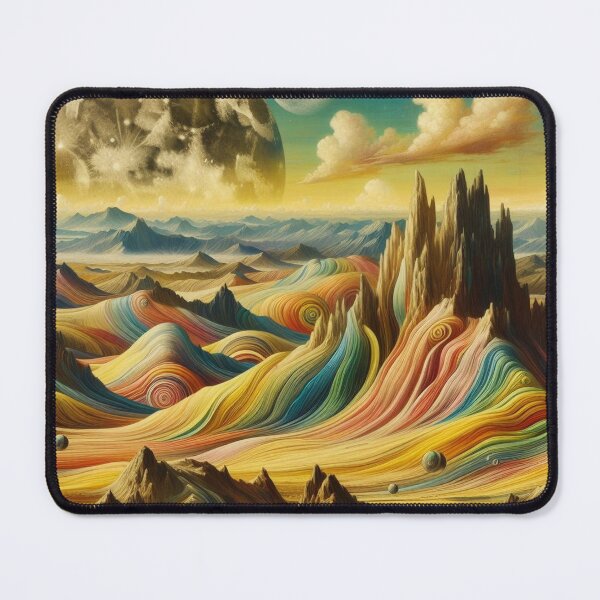 Item preview, On A Planet Somewhere In The Surreal Galaxy designed and sold by The Drewbs at Skipton Studioz.