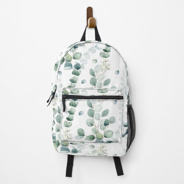 Item preview, Watercolor eucalyptus leaves designed and sold by tapilipa.