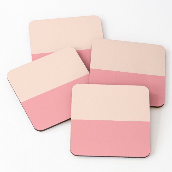 Item preview, Two Tone Peach Horizontal Pattern designed and sold by Artistestella.