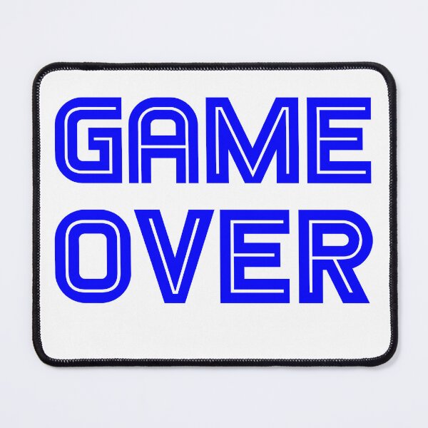 Item preview, GAME OVER SEGA BLUE STYLE designed and sold by LuizSilva1983.
