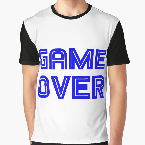 Artikel-Vorschau von GAME OVER SEGA BLAUER STIL, designt und verkauft von LuizSilva1983.