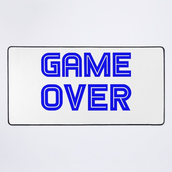 Item preview, GAME OVER SEGA BLUE STYLE designed and sold by LuizSilva1983.
