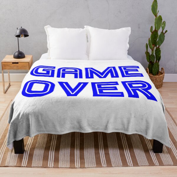 Item preview, GAME OVER SEGA BLUE STYLE designed and sold by LuizSilva1983.