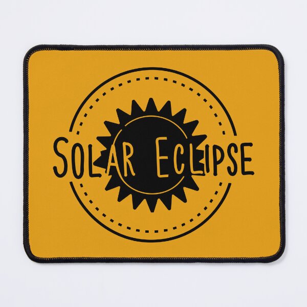 Item preview, solar eclipse Minimal style designed and sold by EmeraldeaArt.