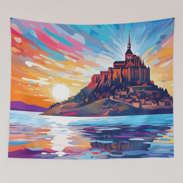 Item preview, Mont Saint Michel Abbey - France designed and sold by petraroest.